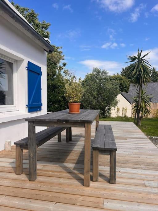Maison Bretonne Renovee A Neuf - Terrasse Plein Sud - Proche Plage Perros-Guirec Exterior foto